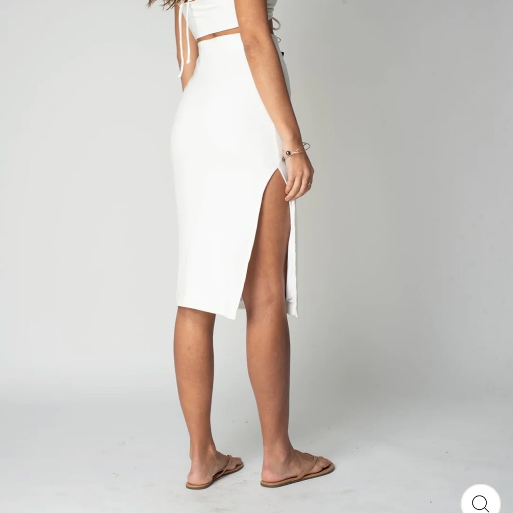 Stillwater The Rib Edit Midi Skirt